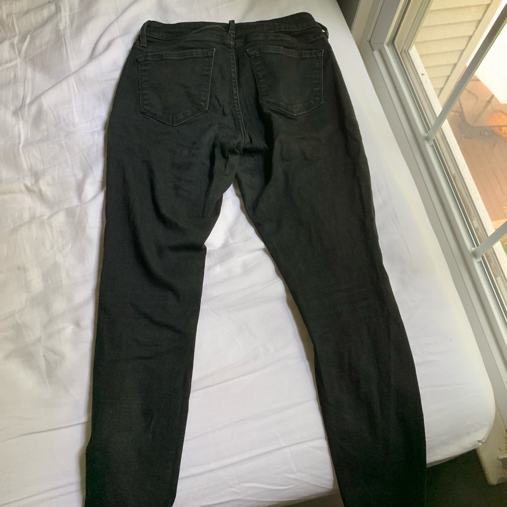 Black Old Navy Ripped Jeans